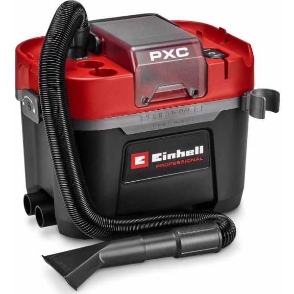 Фото - Пилосос для сухого прибирання з контейнером і мішком Einhell Professional TP-VC 18/10 Li BL 18В (2347155)